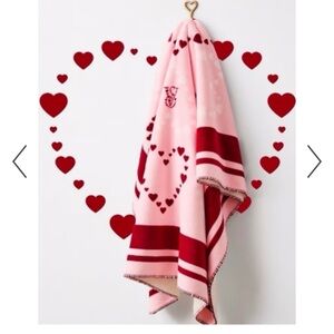 Victoria’s Secret Valentine’s Day throw blanket